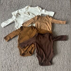 Old Navy long sleeve bodysuits